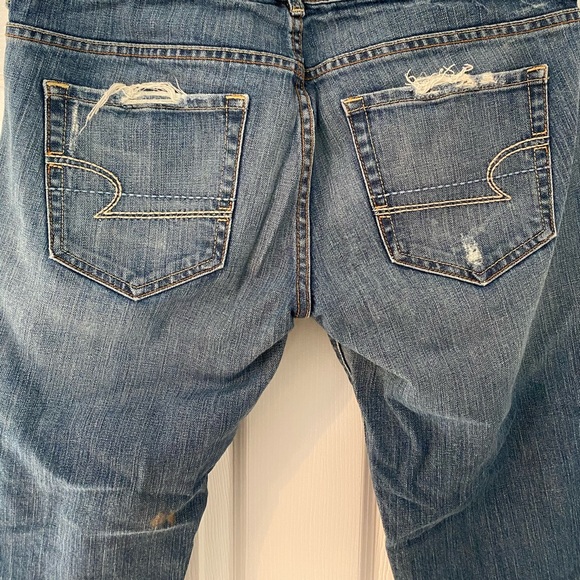 *Vintage AMERICAN EAGLE cropped low rise jeans - Picture 10 of 10